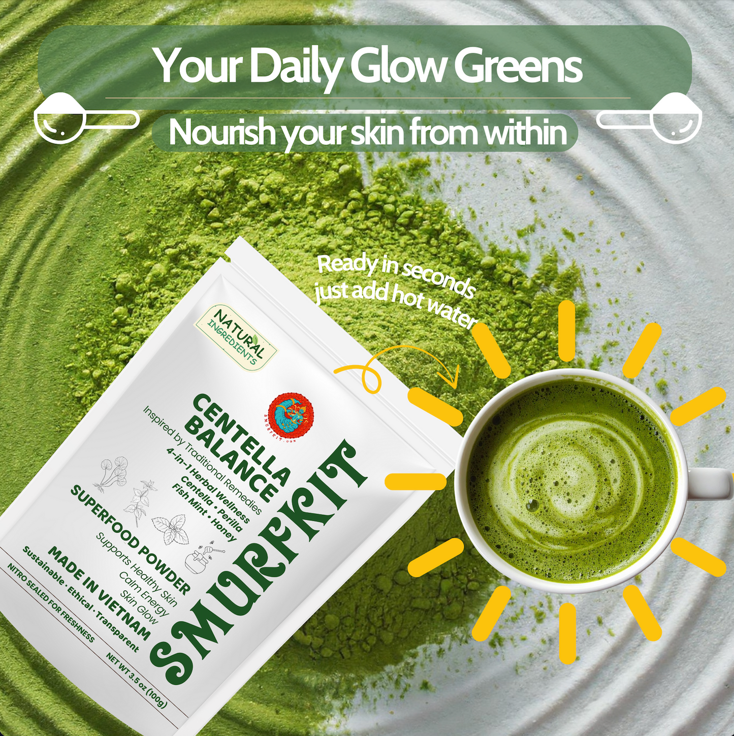 Smurfkit®Centella Balance 4-in-1 | Inspired by Traditional Remedies
